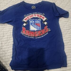 NHL New York Rangers Kids Blue Tee